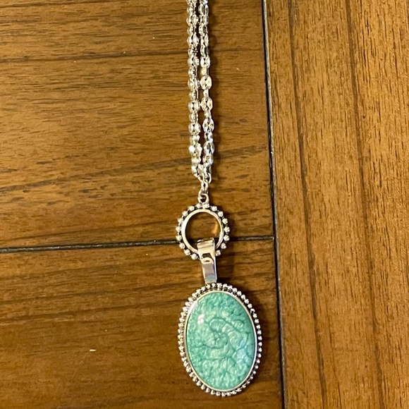 Teal Premier Designs Necklace - Picture 1 of 5